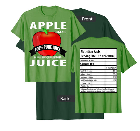 Apple Juice Box: Family Halloween Costumes for 5 People T-Shirt