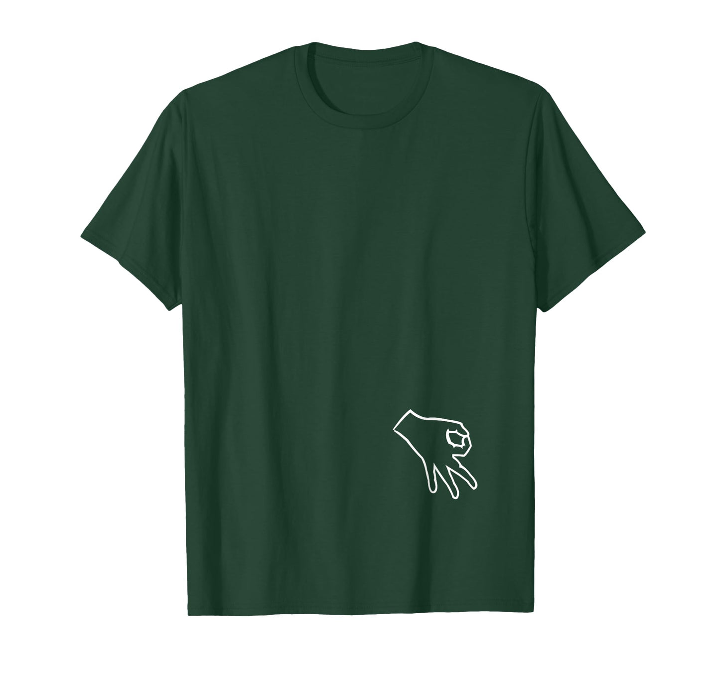 Funny Finger Circle Game Shirt Made You Look Tempting Hole T-Shirt