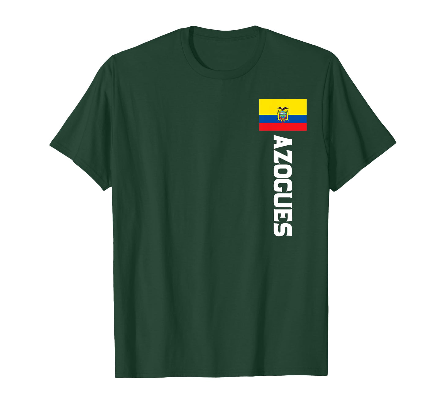 Azogues Ecuador Flag Emblem Escudo Bandera T-Shirt