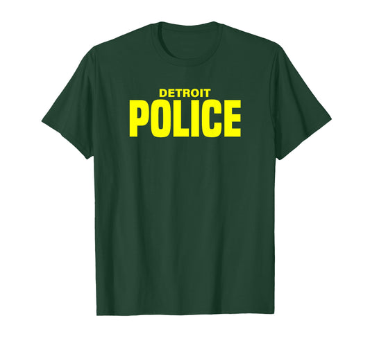 City of Detroit Police Officer Michigan Policeman T-Shirt