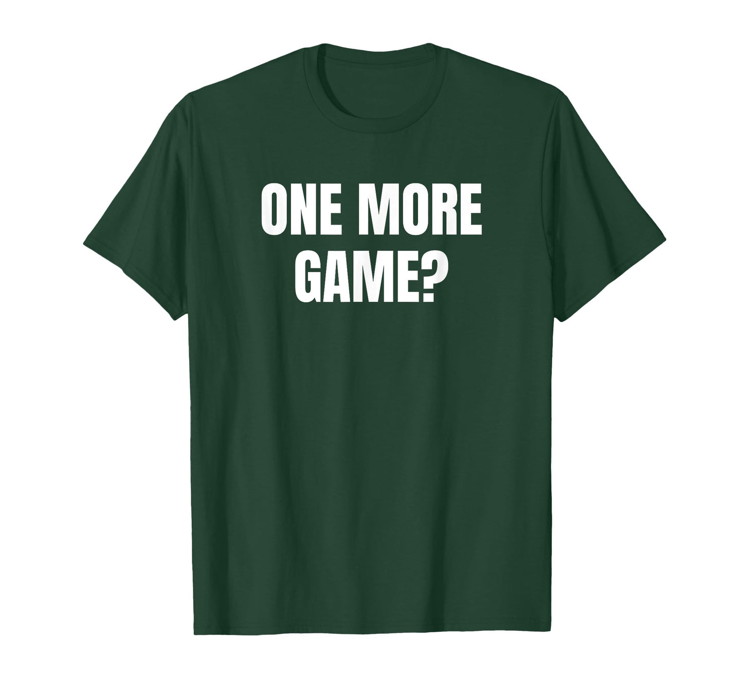 One More Game? Pickleball Player Cute Funny Fan Gag T-Shirt