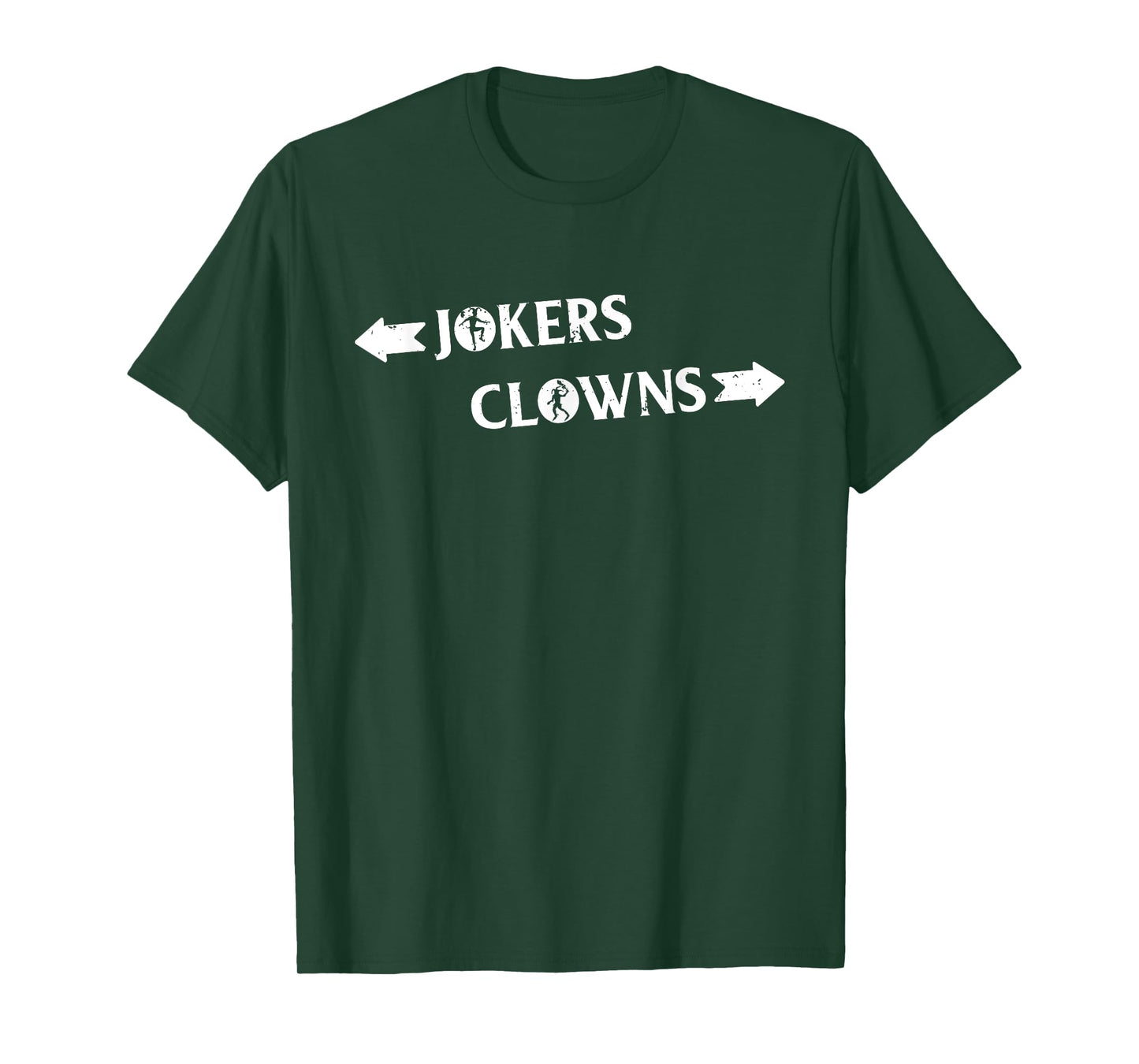Clowns to the Left Jokers to the Right Novelty T-shirt T-Shirt