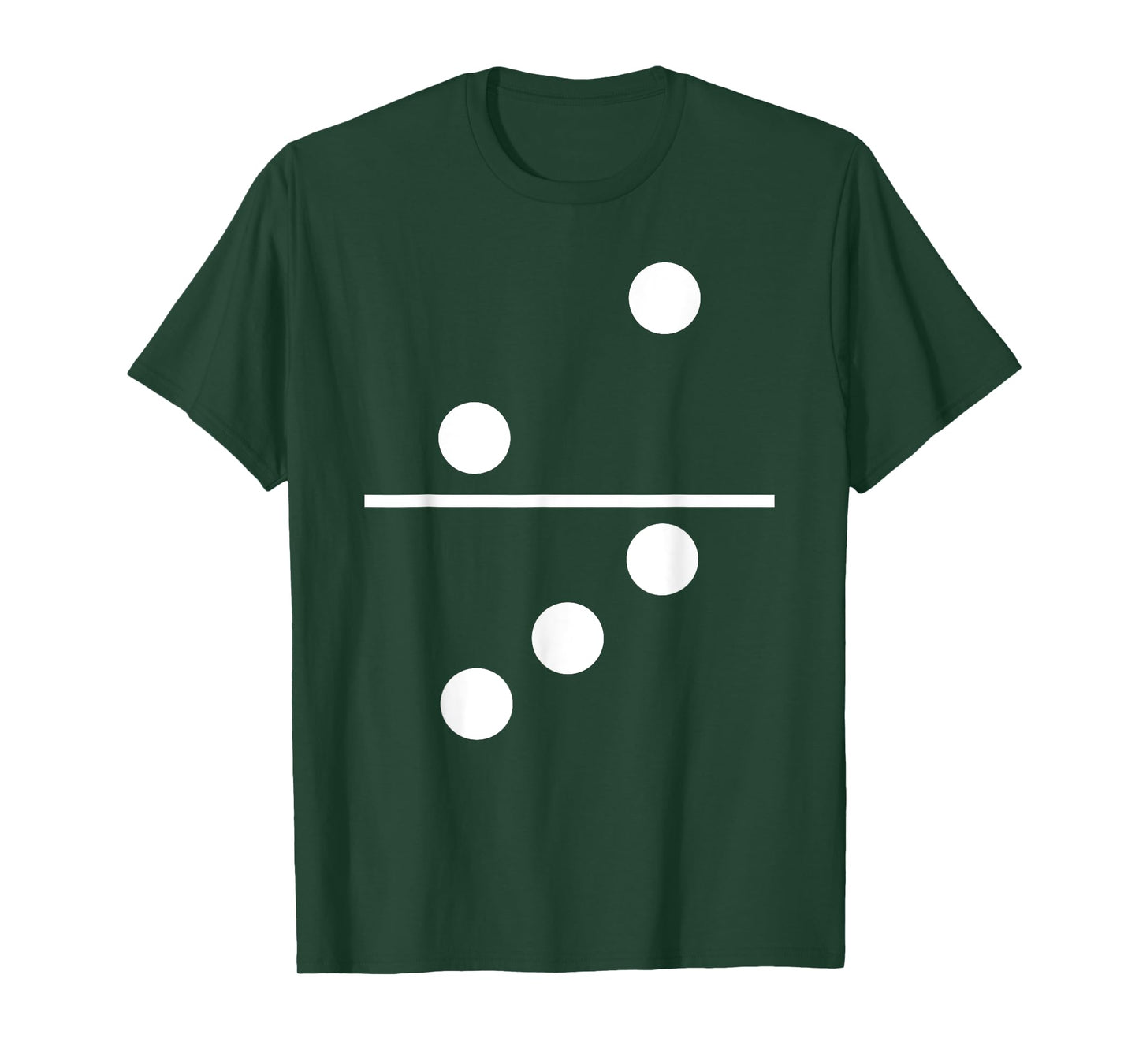 Domino Two Three Matching Halloween Group Cute Costumes 2-3 T-Shirt