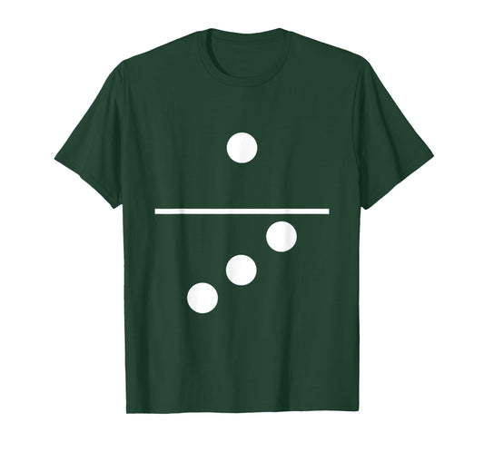 Domino One Three Matching Halloween Gift Group Costumes 1-3 T-Shirt