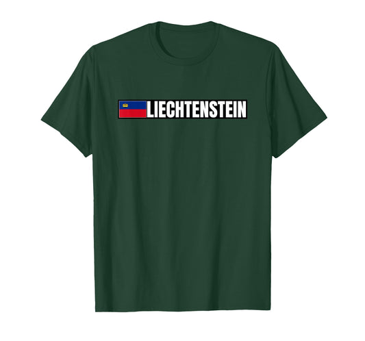 Liechtenstein Flag T-Shirt