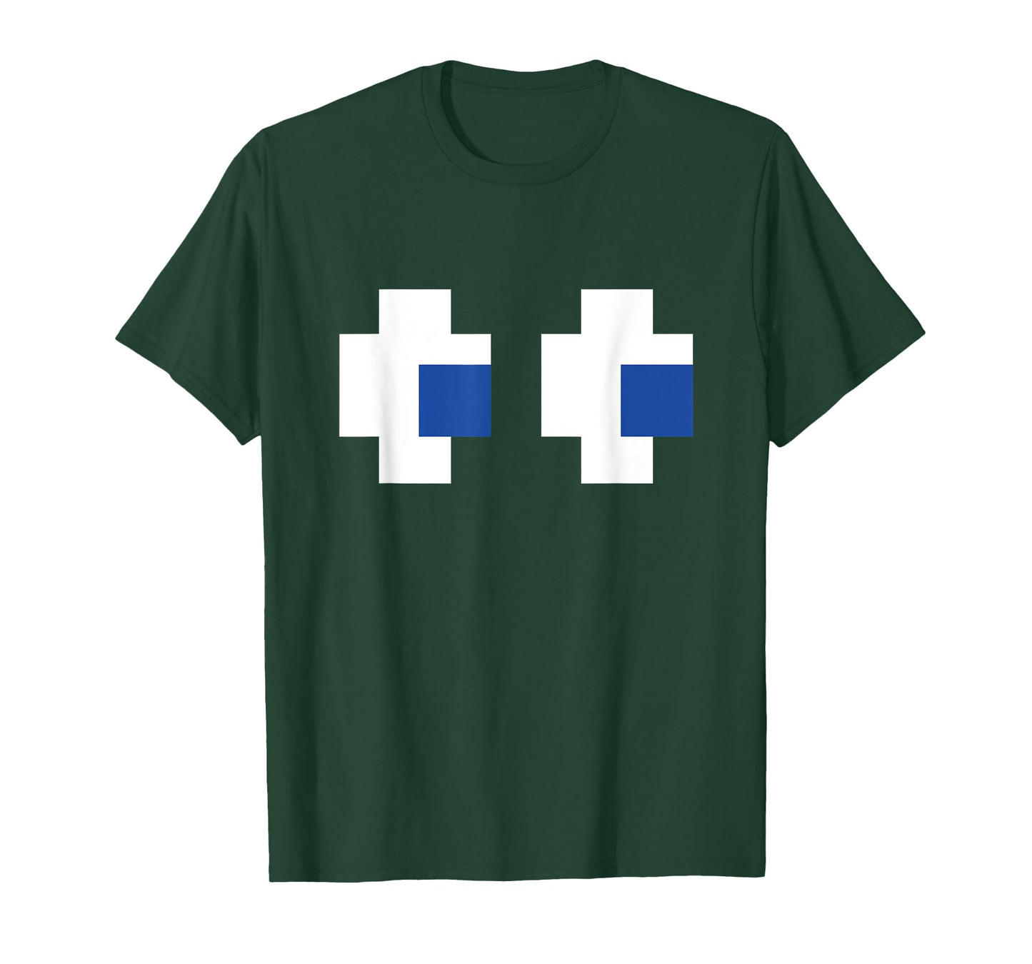 Retro Arcade Gaming Halloween Ghost Partner Group Costume T-Shirt