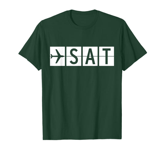 SAT San Antonio Texas Airport T-Shirt