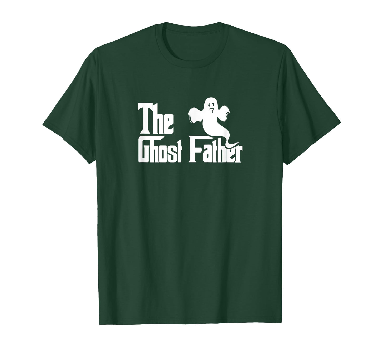 Mens The Ghost Father - Funny Halloween Ghost Dad T-Shirt