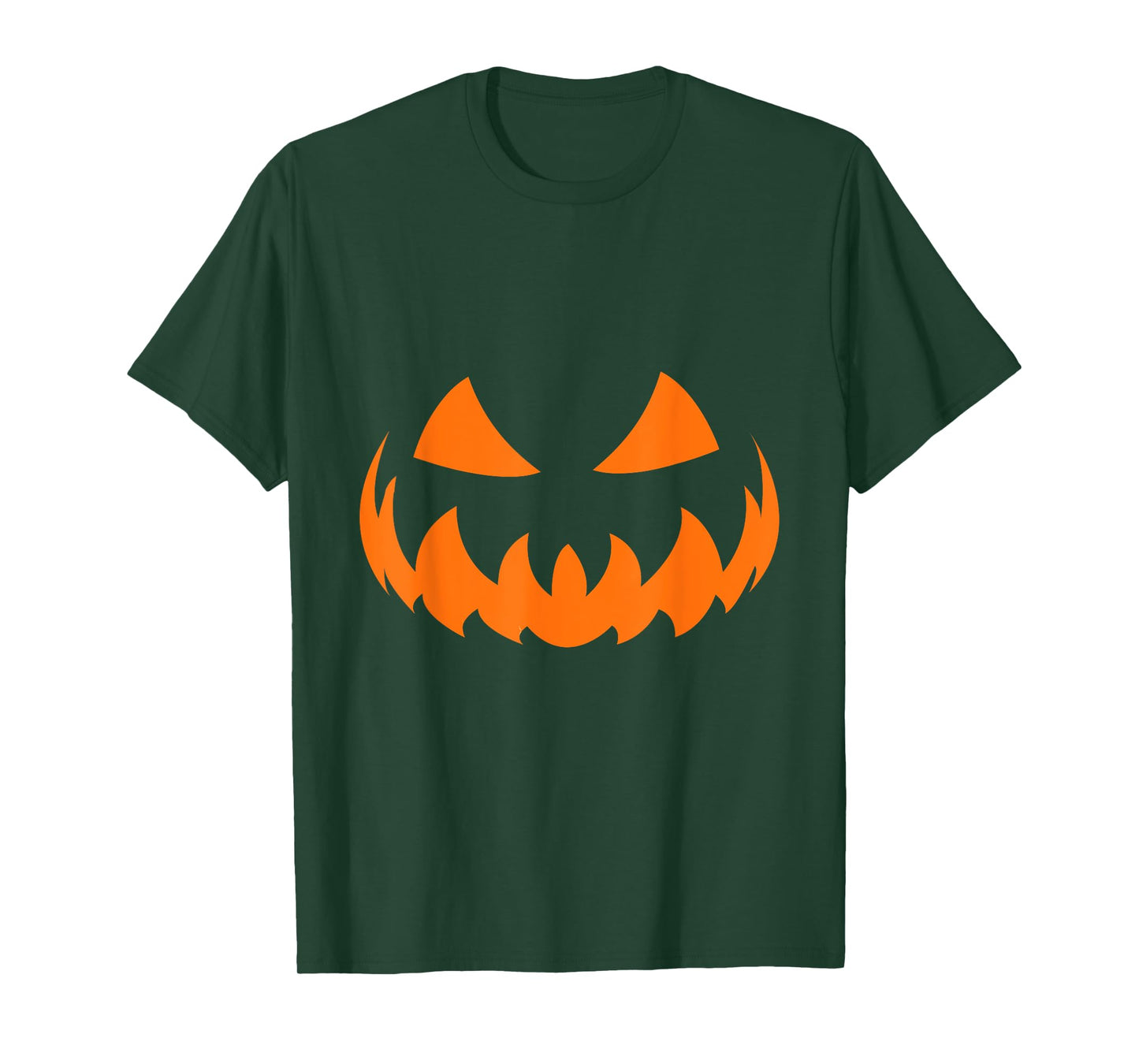 Halloween Scary Pumpkin Face Jack O Lantern T-Shirt