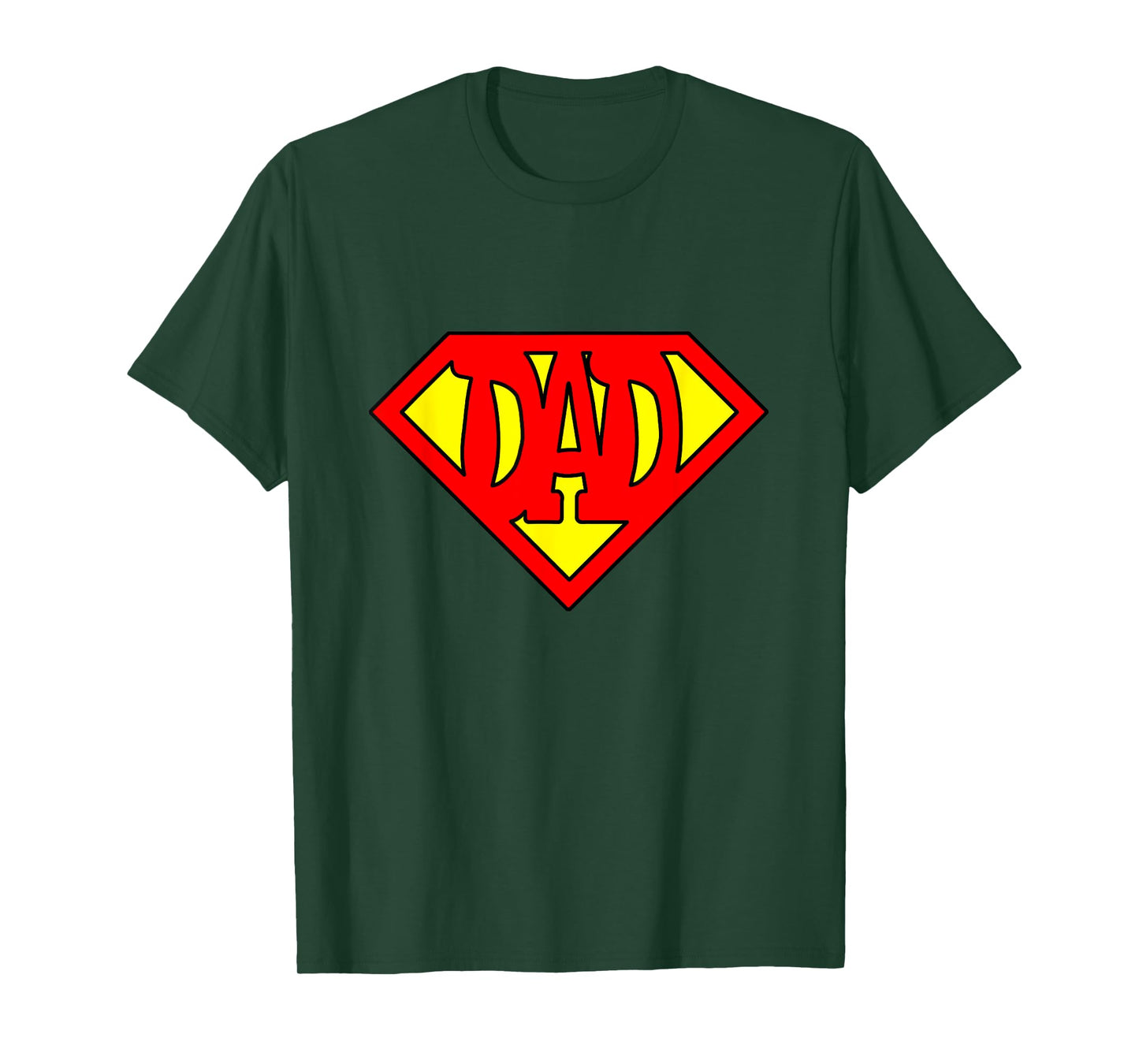 Superdad Super Dad Super Hero Superhero Father's Day Vintage T-Shirt