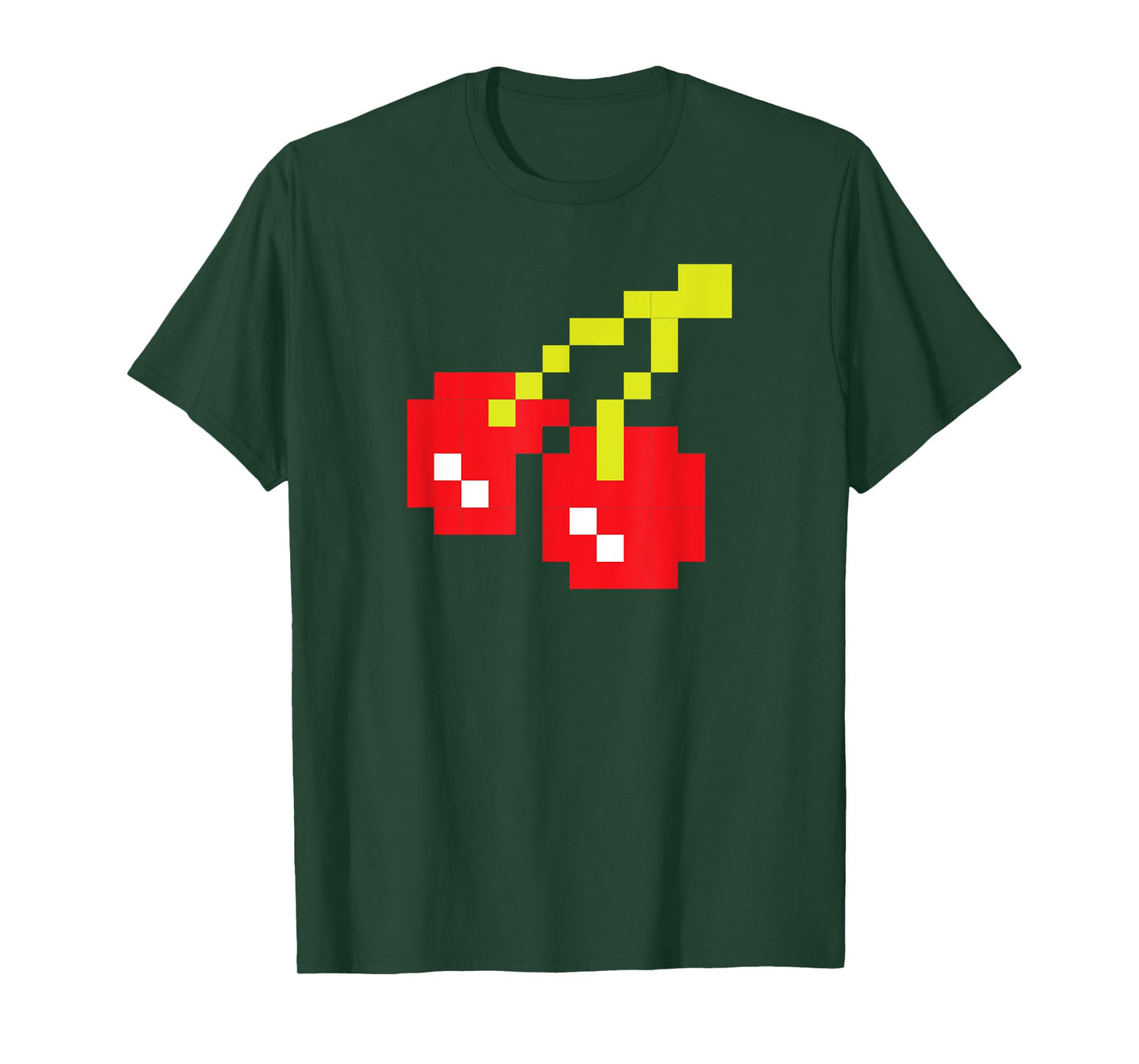 Pixel Cherries 80s Video Game Halloween Costume Easy Group T-Shirt