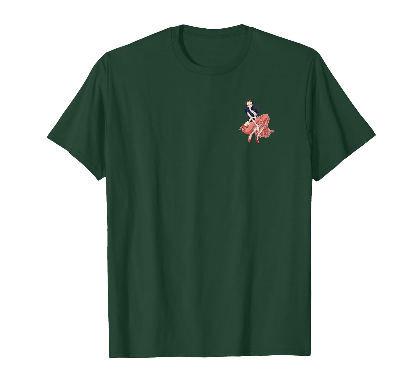 One Piece Anime Front and Back Robin Devil Child T-Shirt