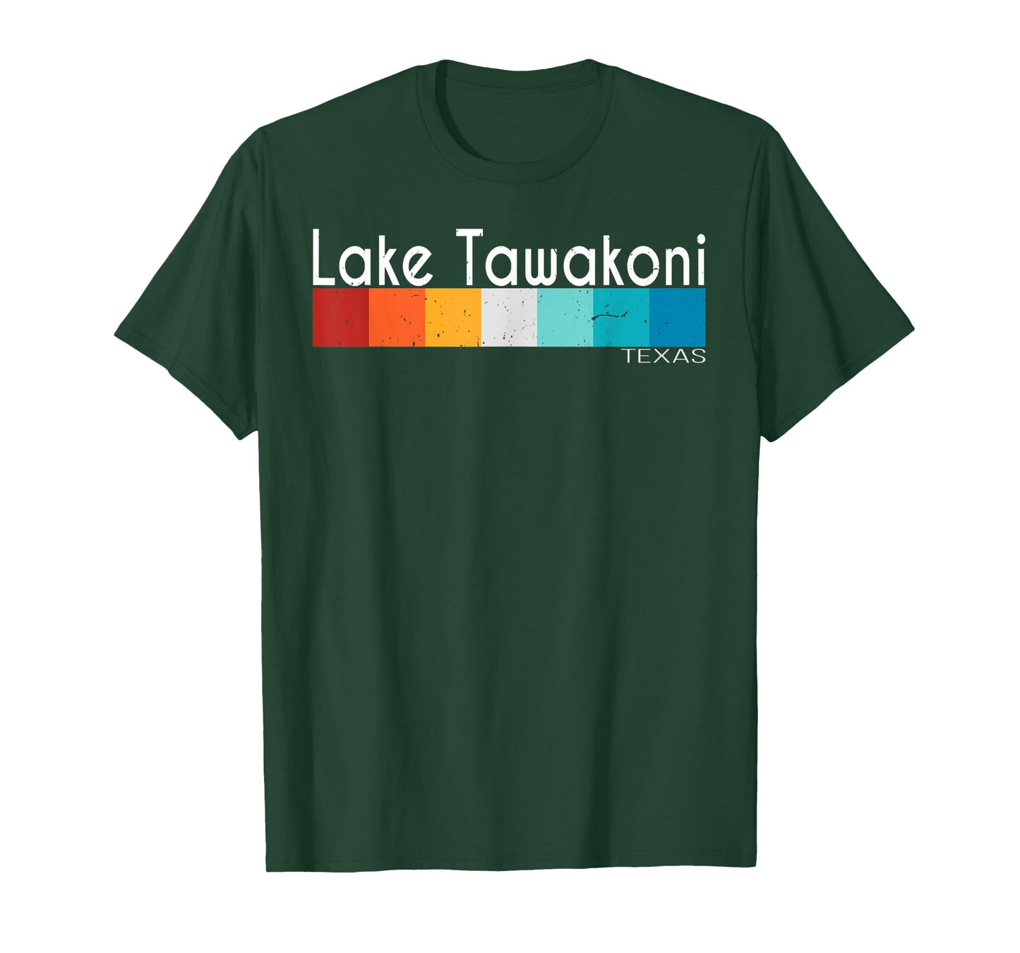 Vintage Retro Lake Tawakoni Texas Women Men Souvenirs T-Shirt