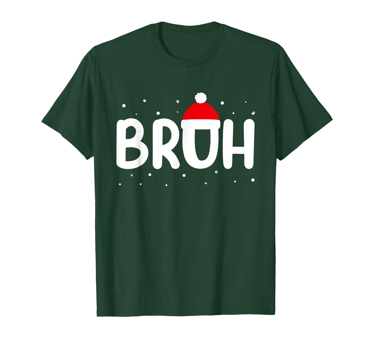 Bruh Christmas Shirt Kids Teens Boys Funny Christmas T-Shirt