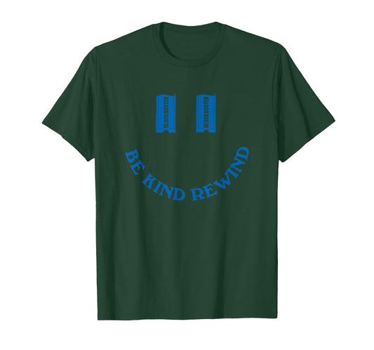 Blockbuster Be Kind Smiley Face with Logo Retro T-Shirt
