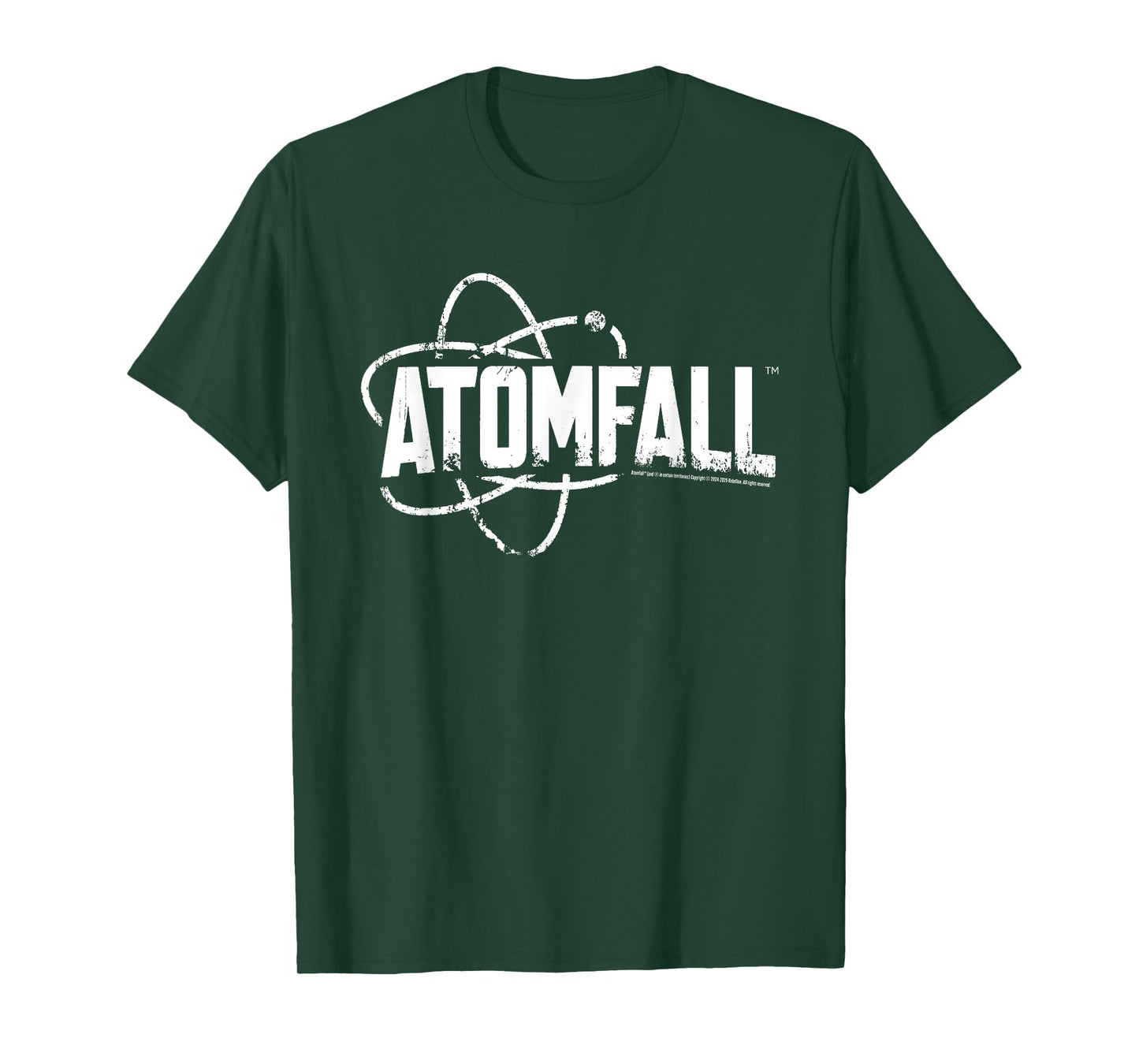Atomfall Classic White Text Logo T-Shirt