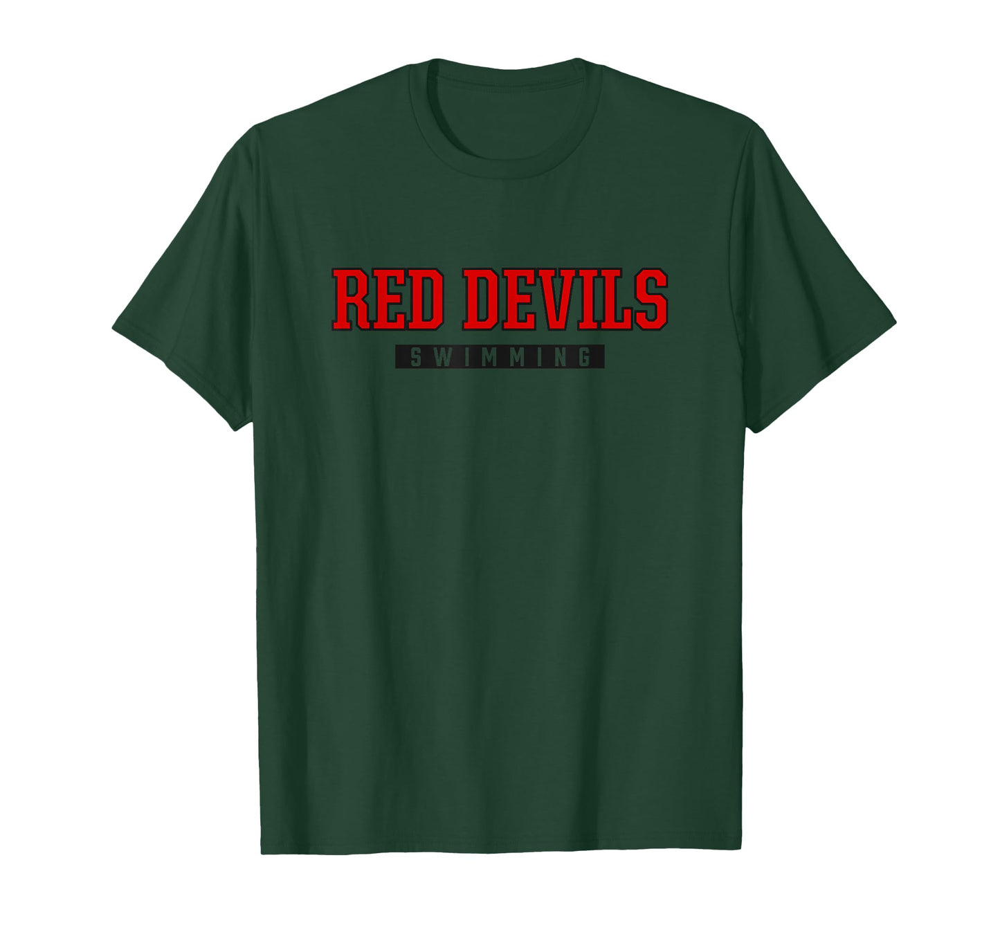 East Valley Red Devils Swimming T-Shirt