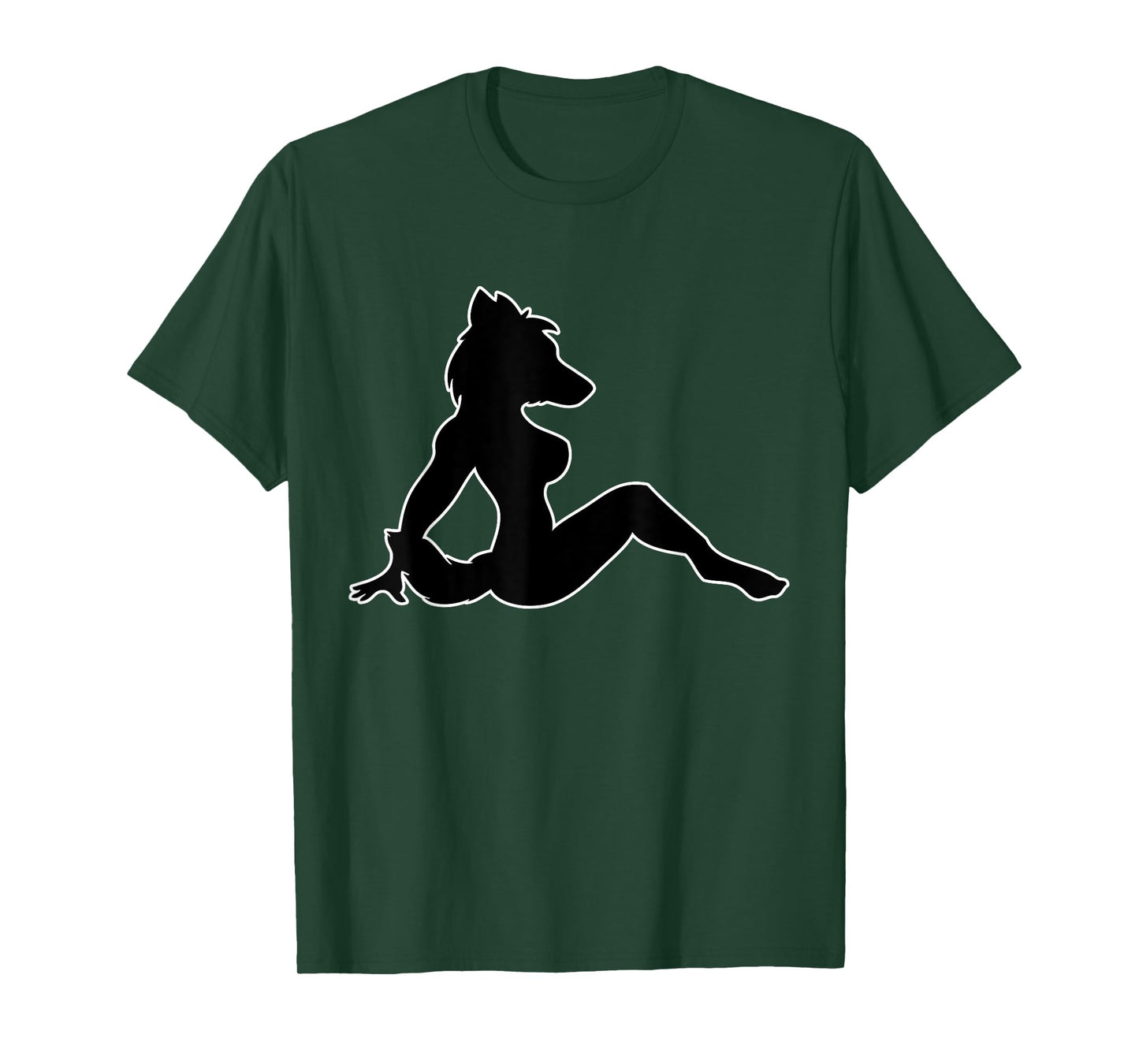 Wolf Lady Furry tshirt Furries Tail Ears Cosplay Shirt T-Shirt