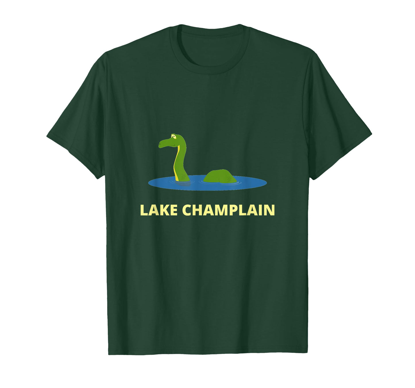 Lake Champlain Champ Lake Monster NY VT for Kids Boys Girls T-Shirt