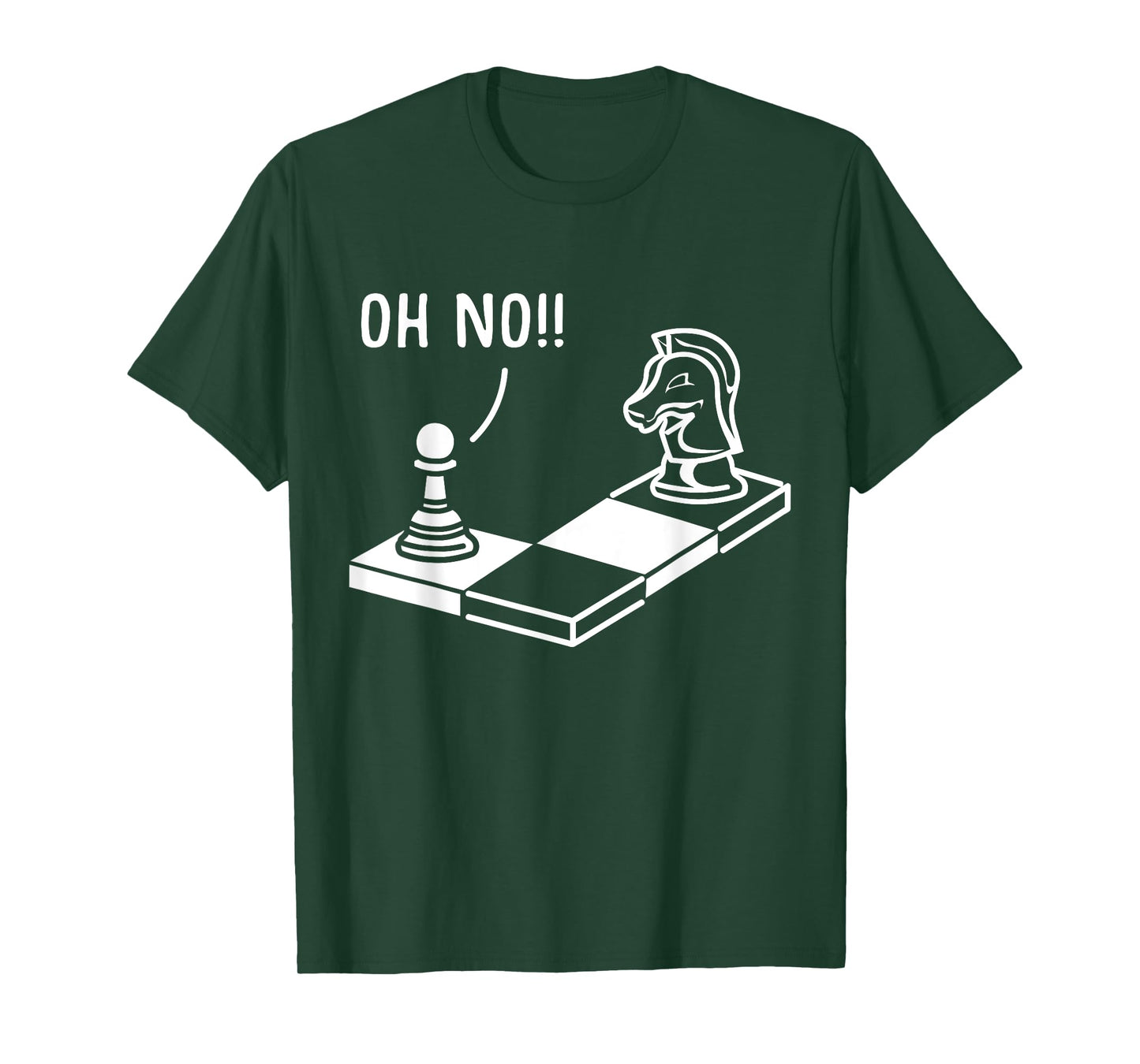 Oh No Springer Funny Chess Player Gift Chess T-Shirt
