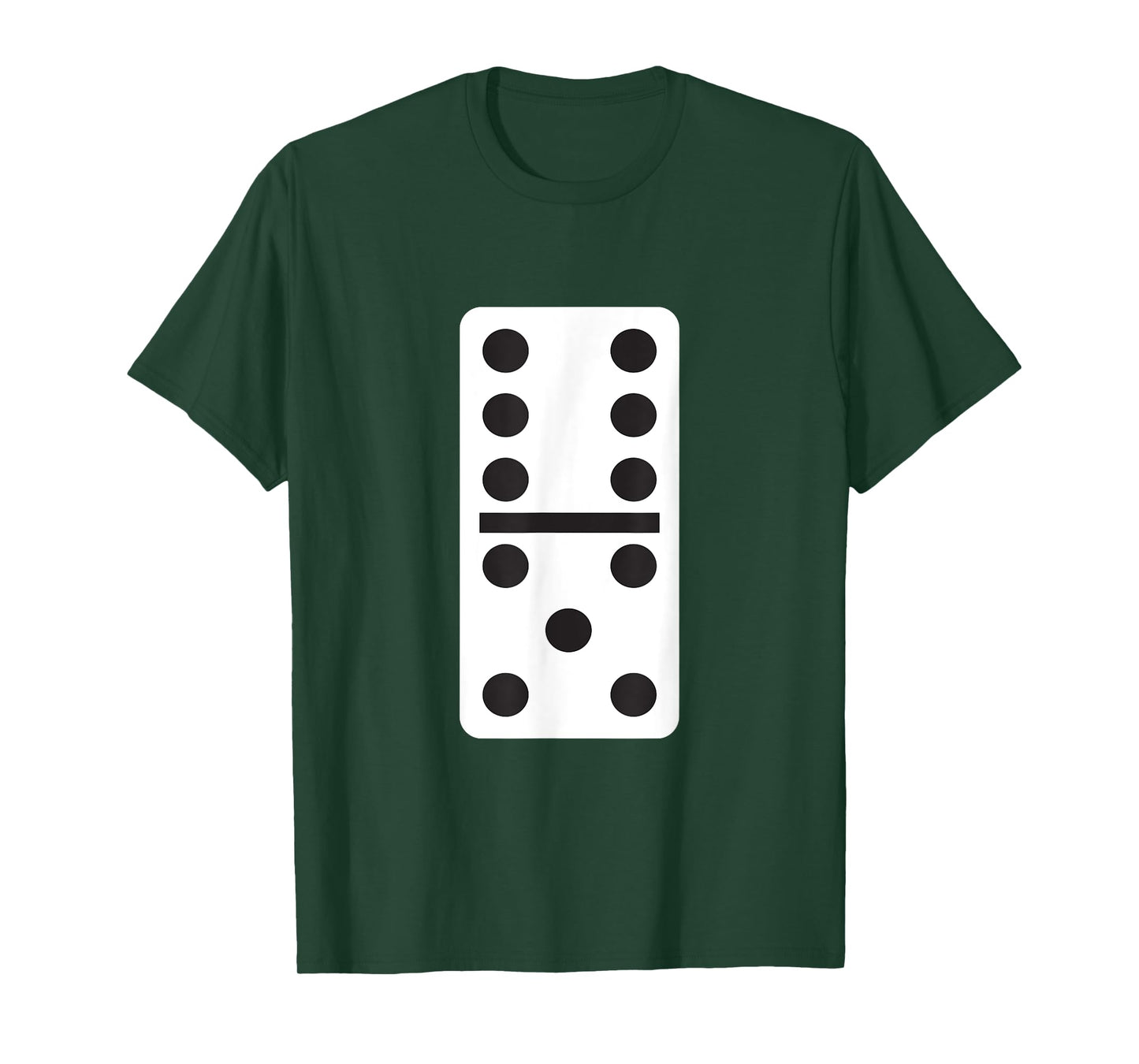 Six Five Dominoes Easy Halloween Costume Domino Game T-Shirt