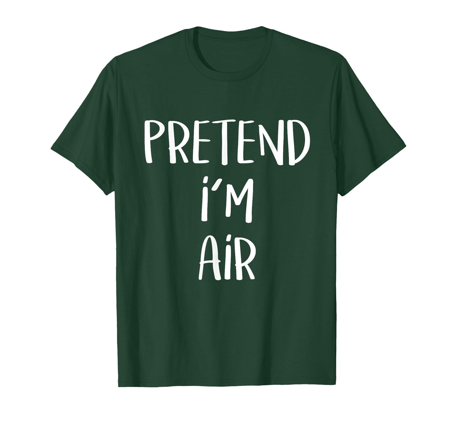 Pretend I'm Air Element Costume Party Funny Halloween Air T-Shirt