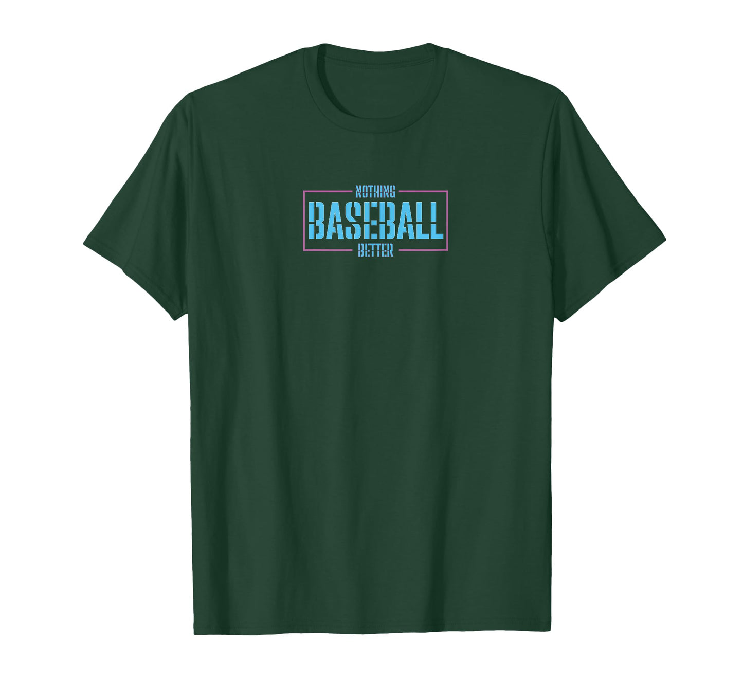 Baseball- Nothing Better Cotton Candy T-Shirt