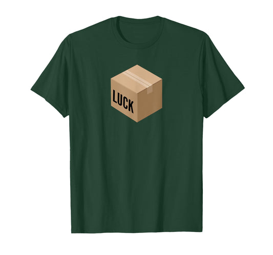 Luck Box Texas Hold 'Em Poker Player Casino T-Shirt T-Shirt