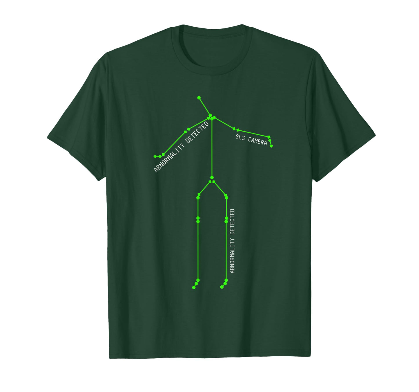 SLS Camera Stick Man Ghost Shirt Ghost Hunting Novelty T-Shirt