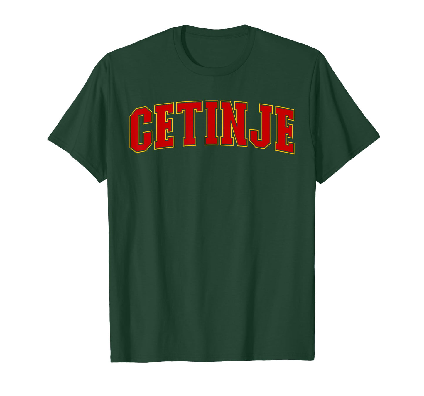 Cetinje Montenegro Souvenir Proud Montenegrin Lover Cetinje T-Shirt