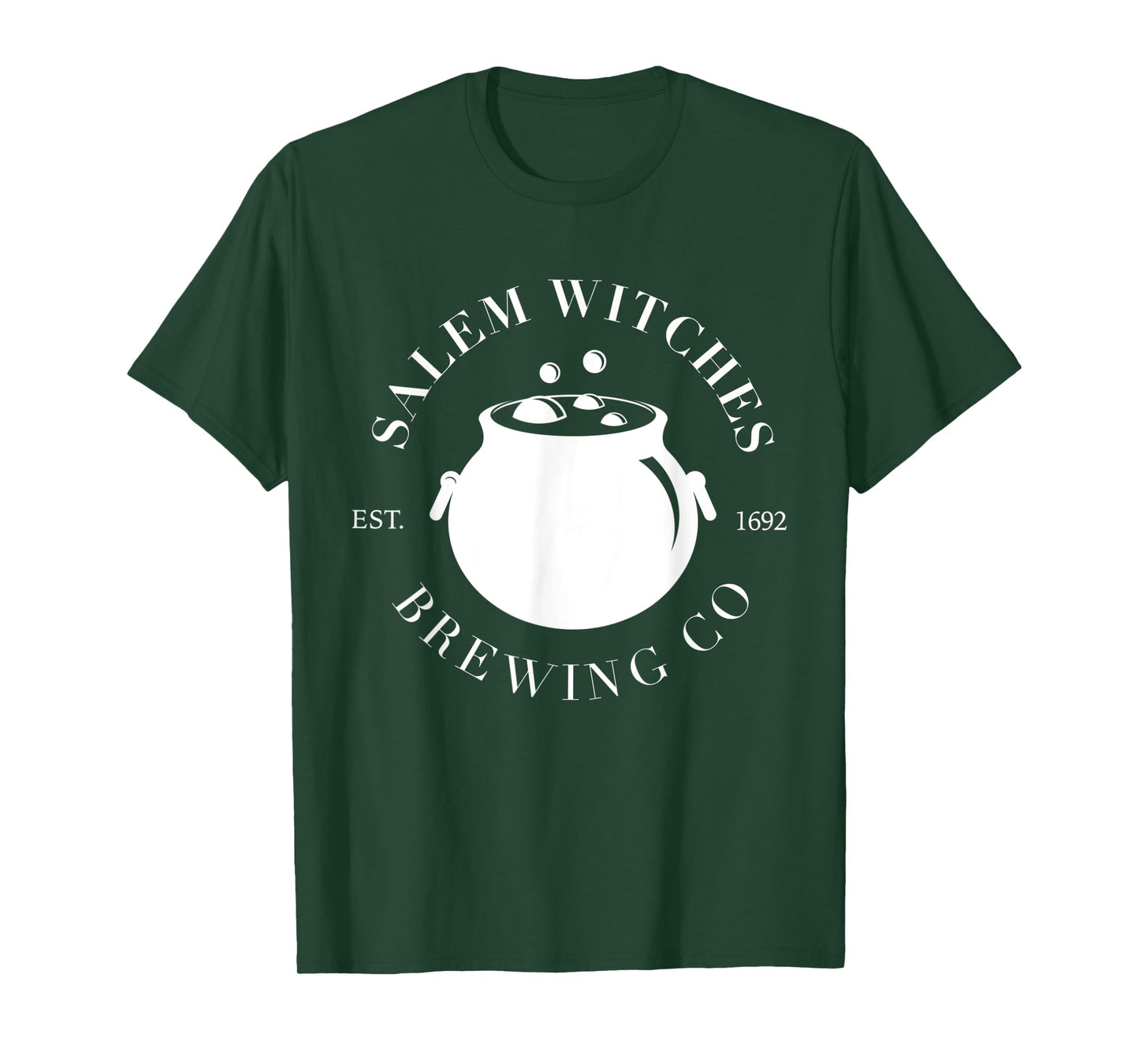 Salem Witches Brewing Company est 1692 Halloween T-Shirt