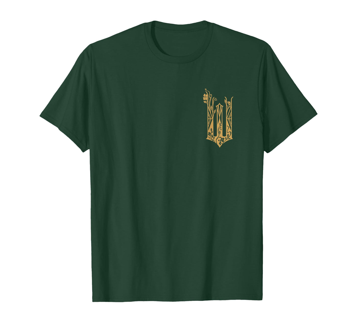 Wicked: for Good Ozian Gold Logo Front and Back T-Shirt