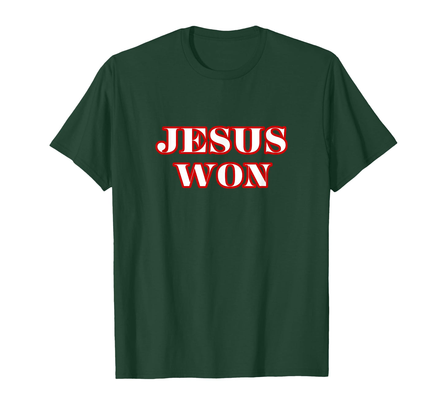 Texas Jesus Won Baseball T-Shirt