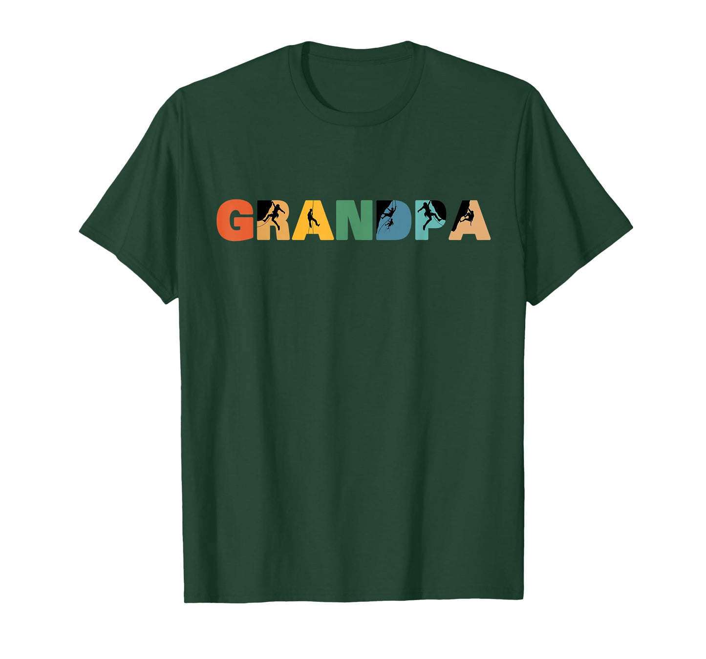 Mens Rock Climbing Grandpa Shirt, Gramps Rock Climbing T-Shirt