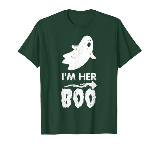 I'm Her Boo Halloween Ghost Matching Couple For Him Cute T-Shirt