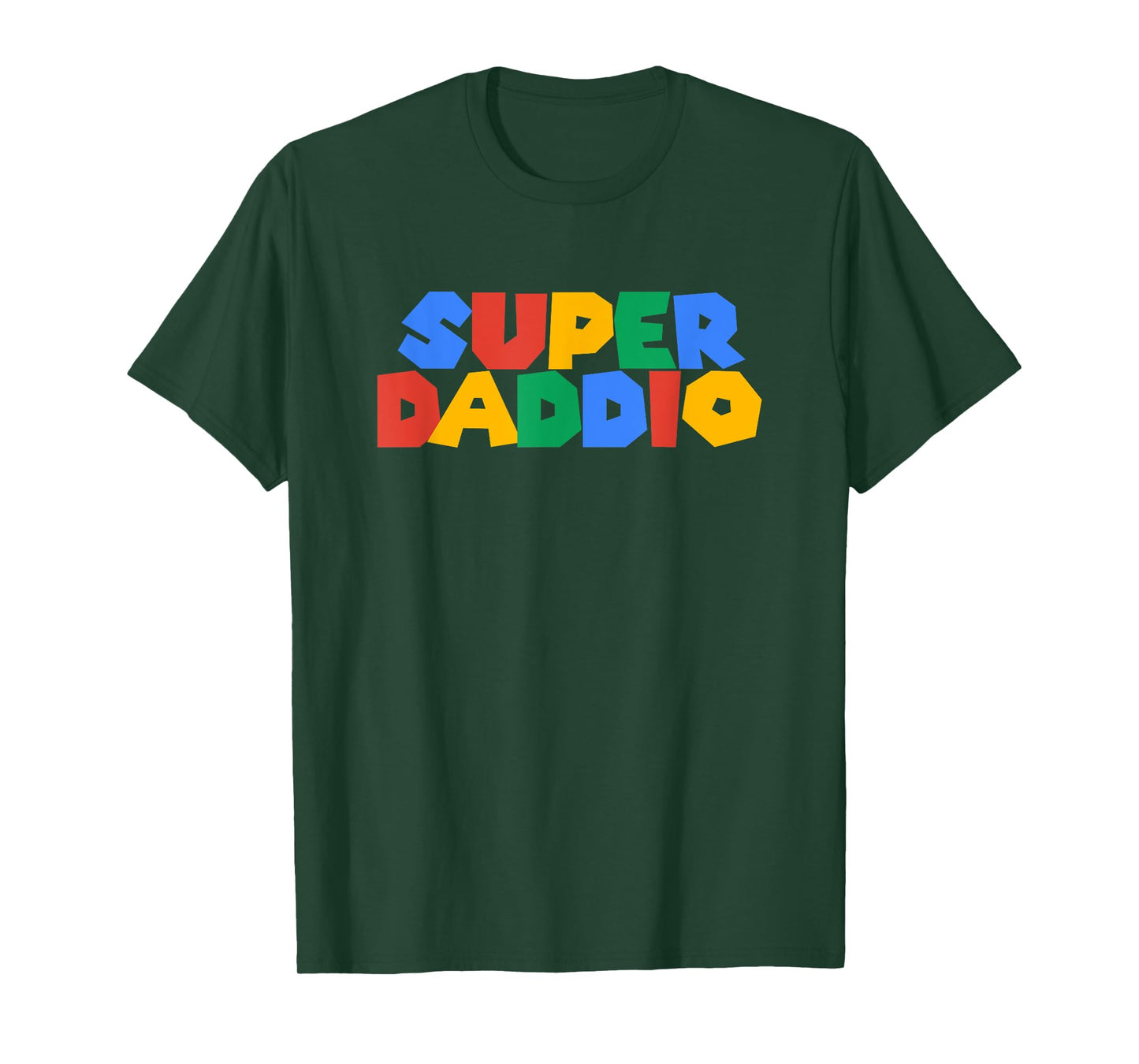 Gamer Daddio Super Dad Funny Fathers From Wife and Friends T-Shirt