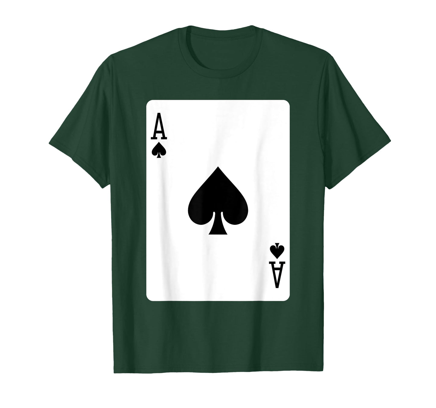 Ace of Spades T-Shirt Playing Card Halloween Costume T-Shirt