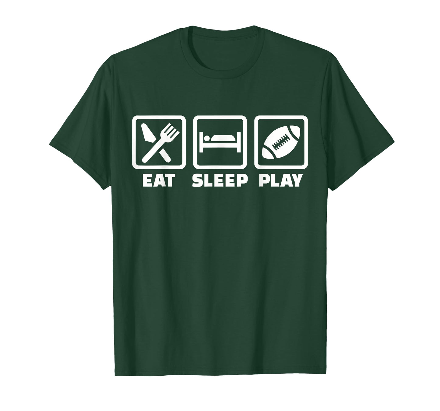 Eat sleep play Football T-Shirt