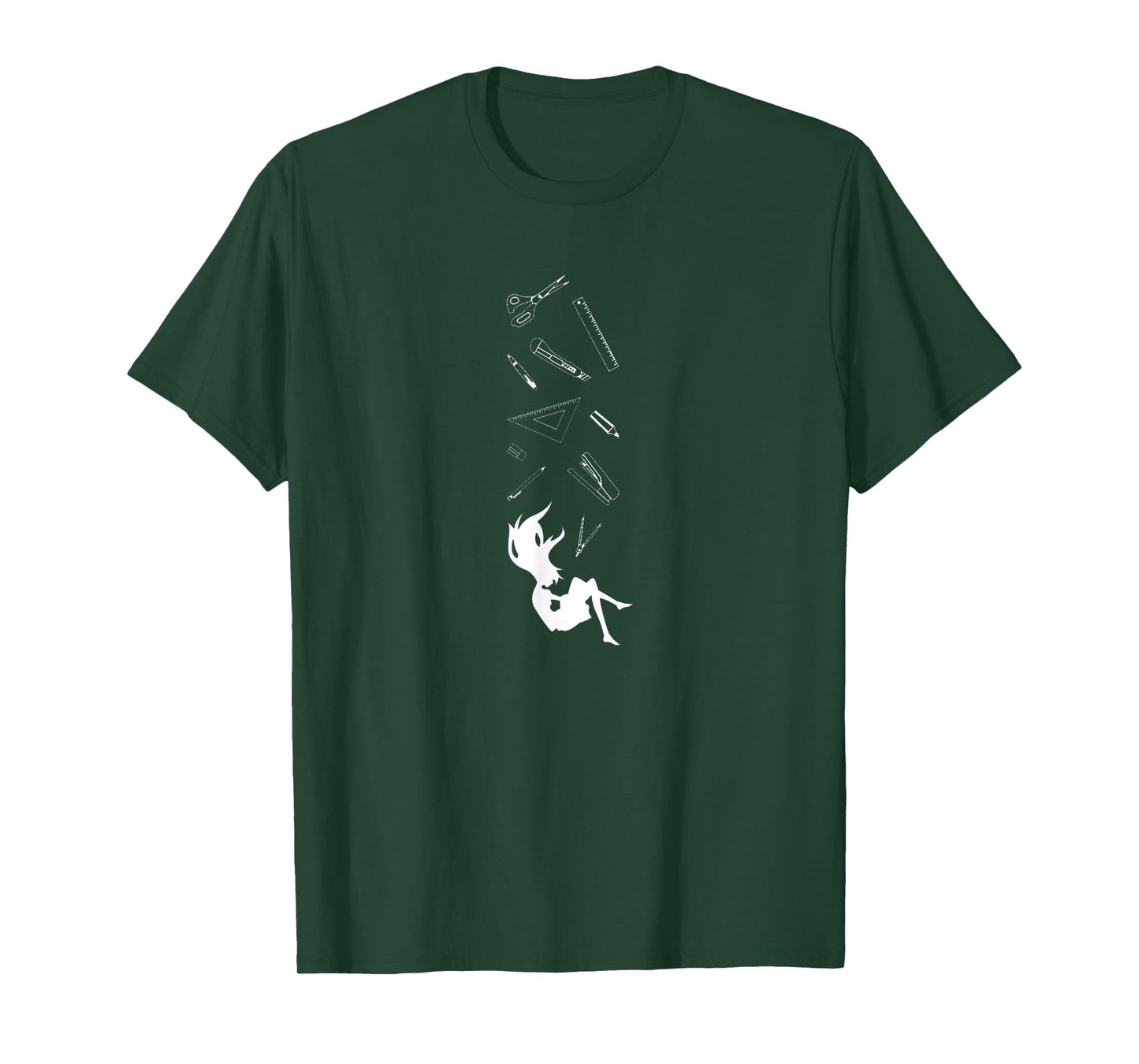 Bakemonogatari Ghost Story Hitagi Interesting Novelty Tee T-Shirt