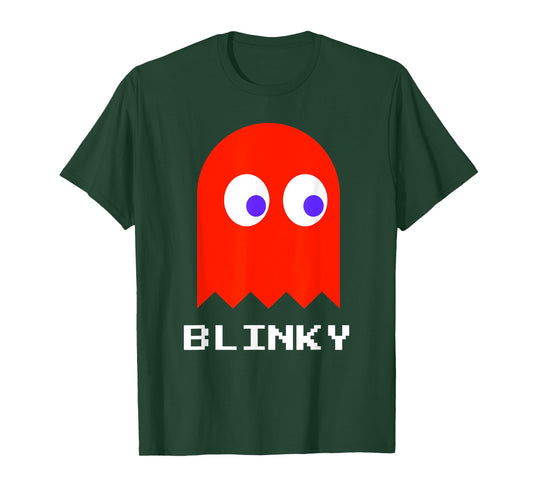 Retro Gamer Nerd BLINKY Halloween Costume T-Shirt