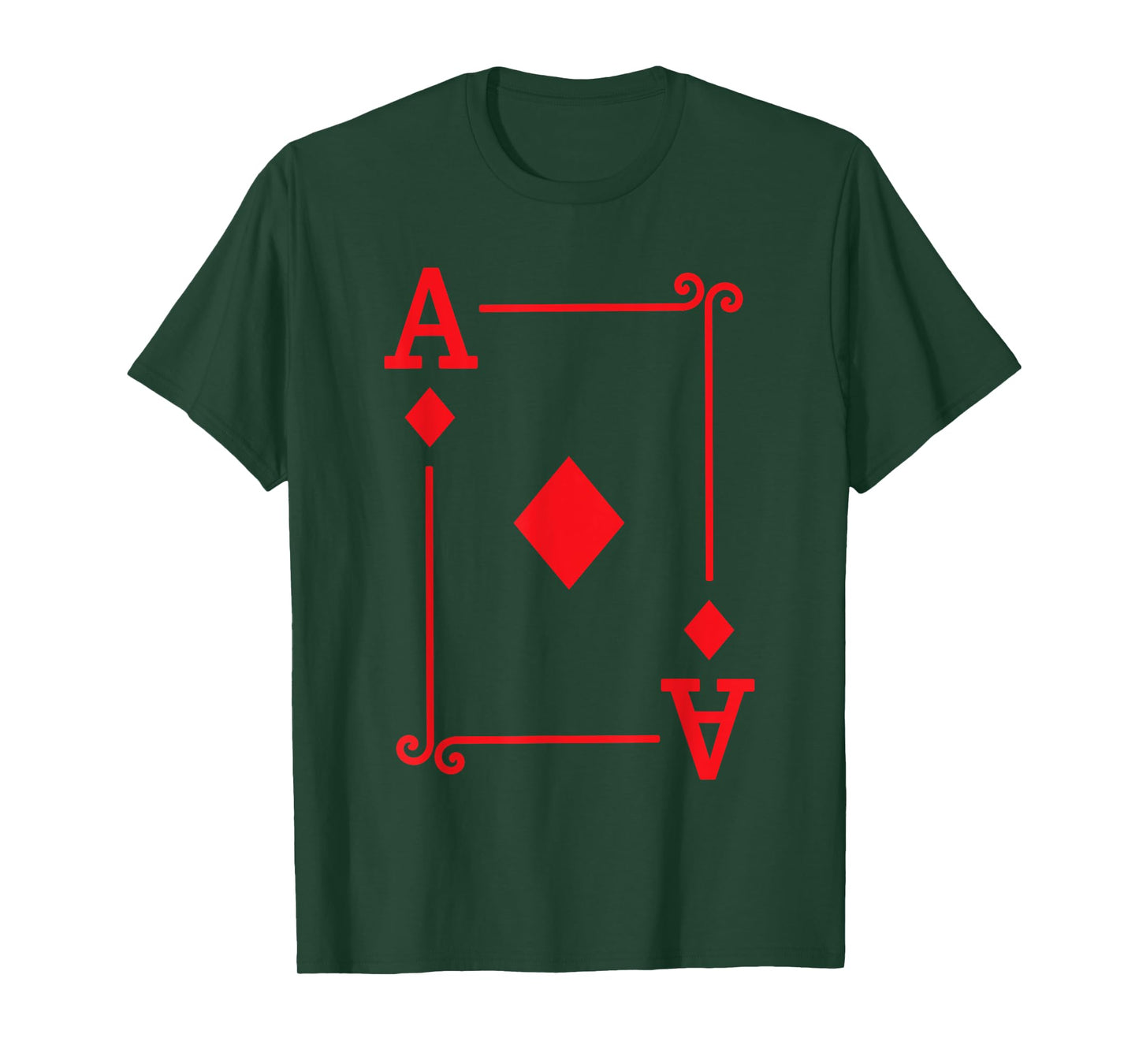 Playing Cards Costume - Ace Diamonds Card - Ace Card T-Shirt