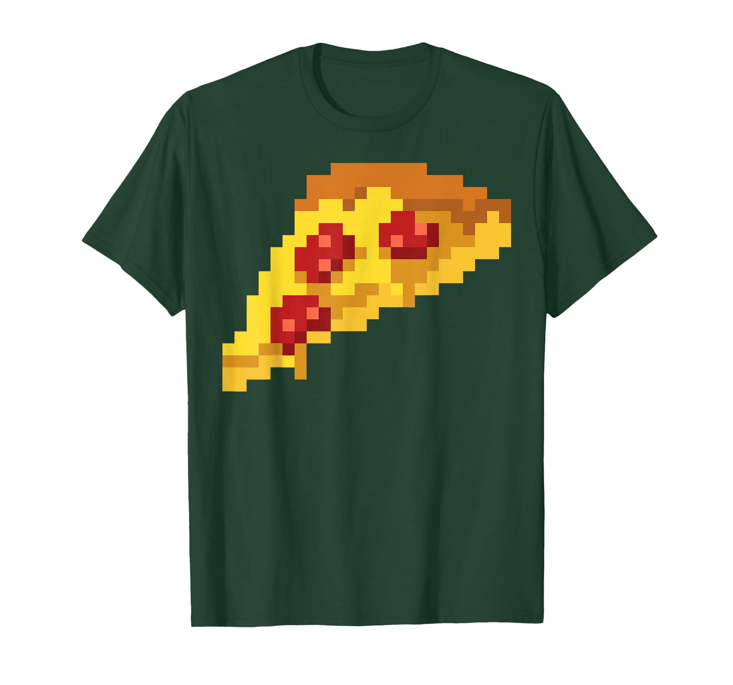 Pixel Pizza 80s Video Game Retro 8-bit Halloween costume T-Shirt