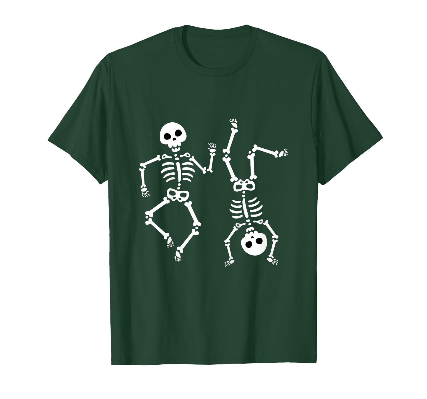 Kids Dancing Skeletons Halloween Shirt for Boy Girl Youth Toddler T-Shirt