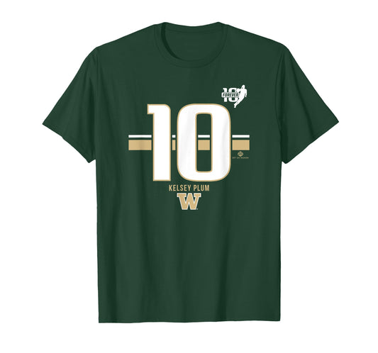 Washington Basketball: Kelsey Plum 10 Stripe T-Shirt