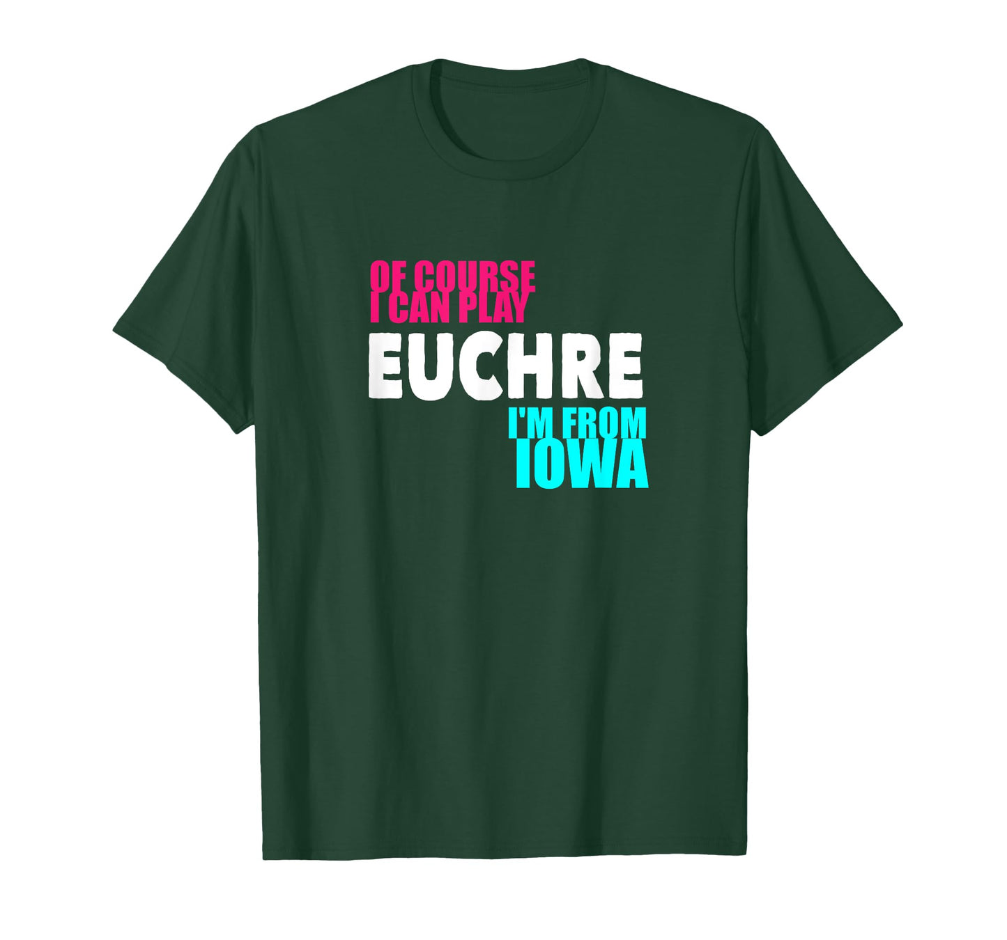 Euchre Funny Iowa T-Shirt