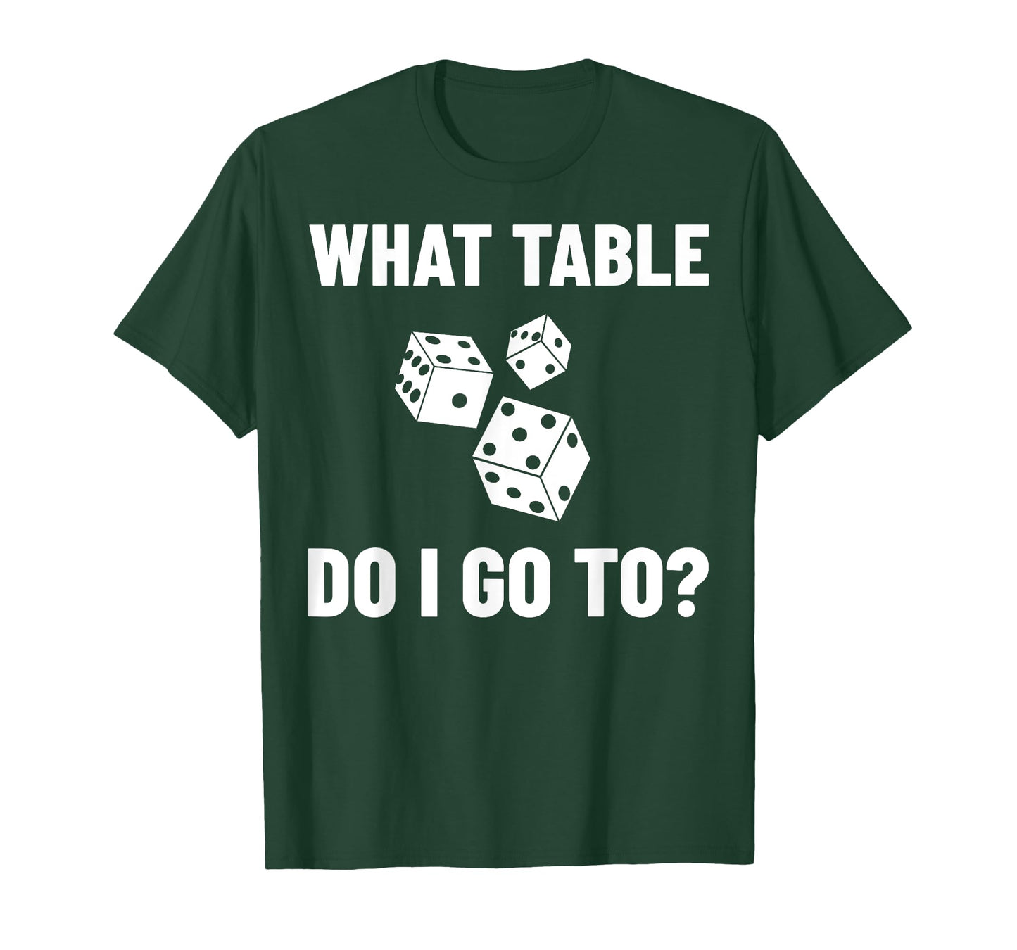 Bunco Dice Game Rules Night Party T-Shirt