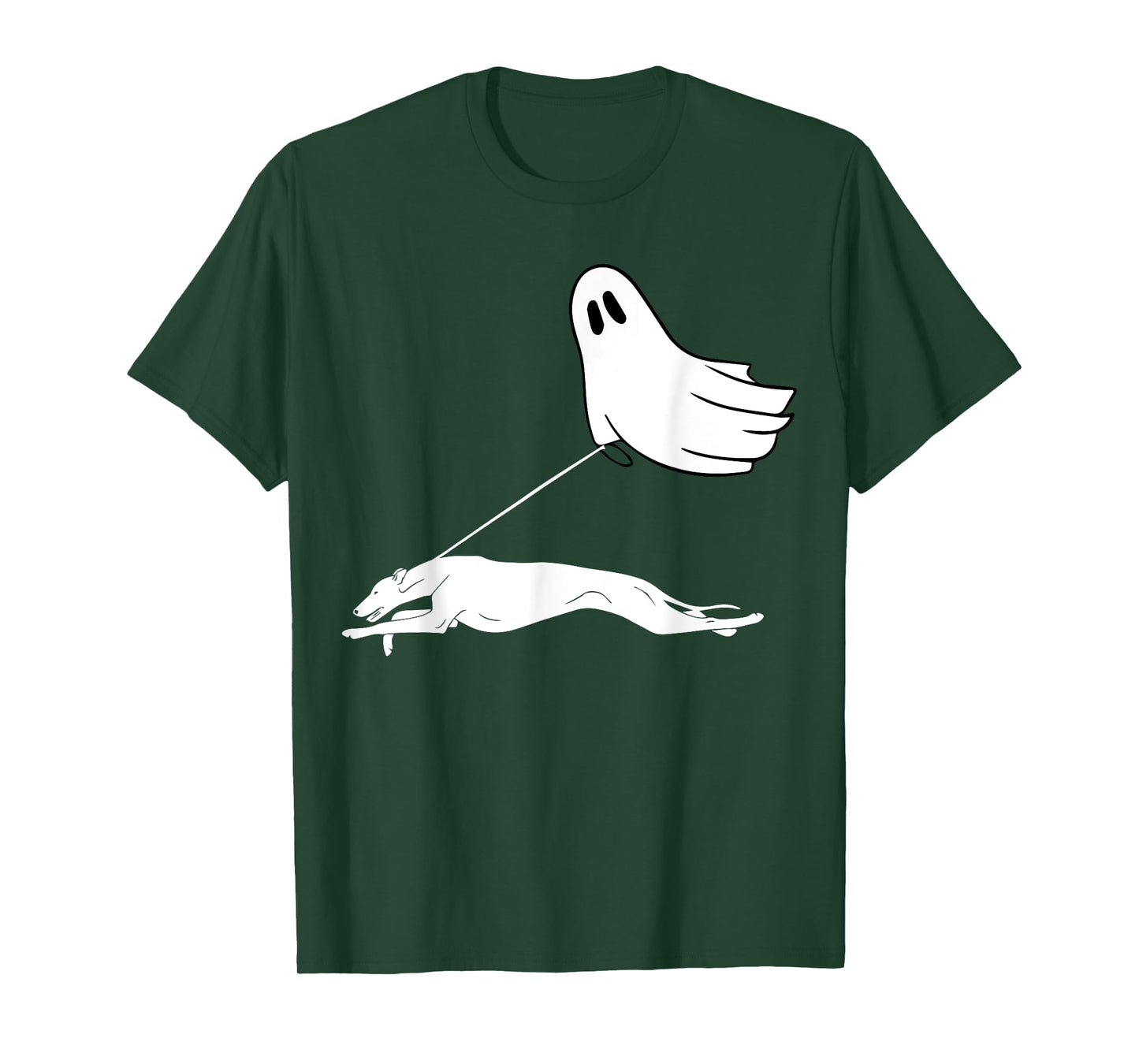 Ghost Greyhound Halloween T-Shirt