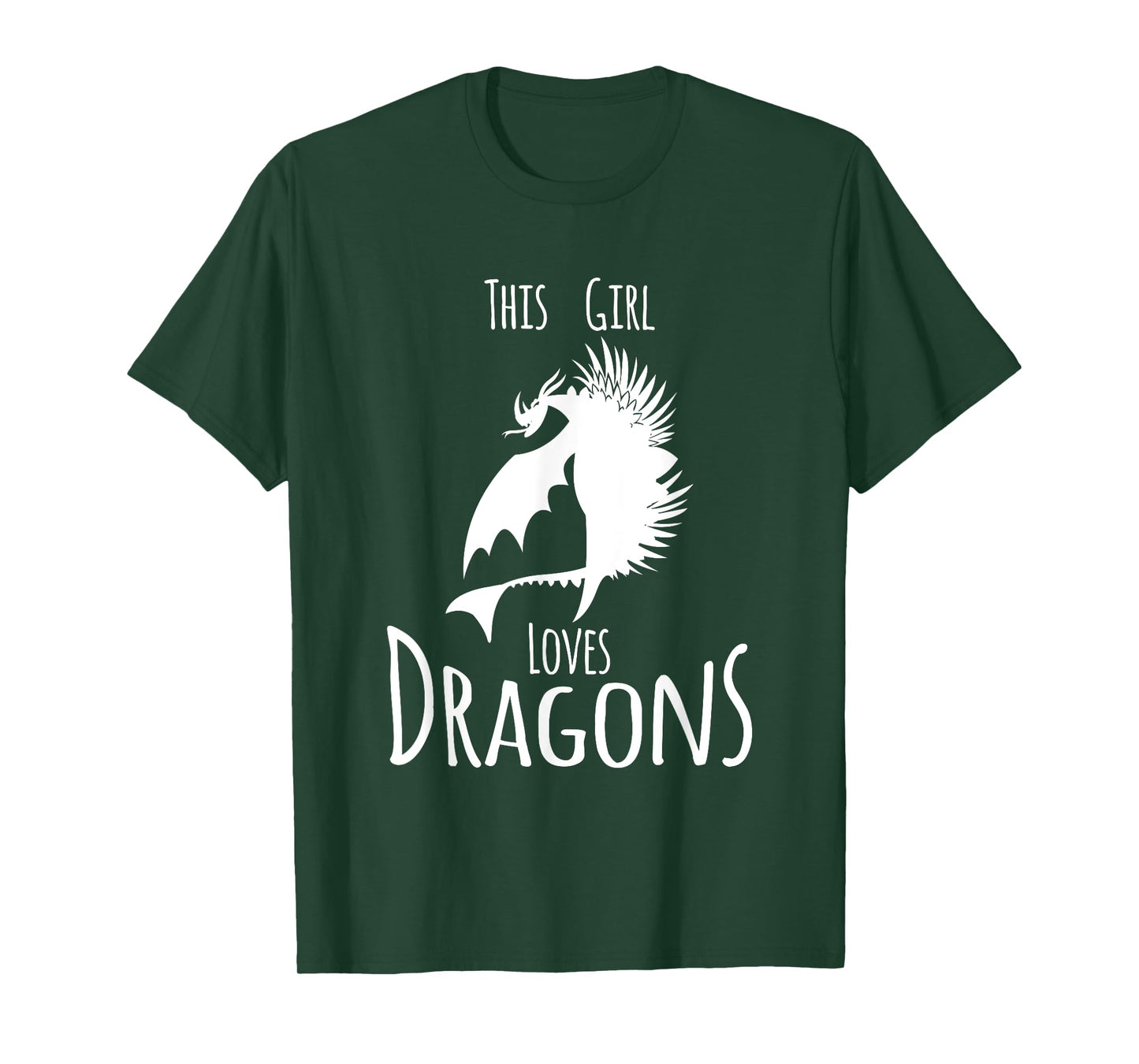 This Girl Loves Dragon Fire Animal Funny Gift T-Shirt