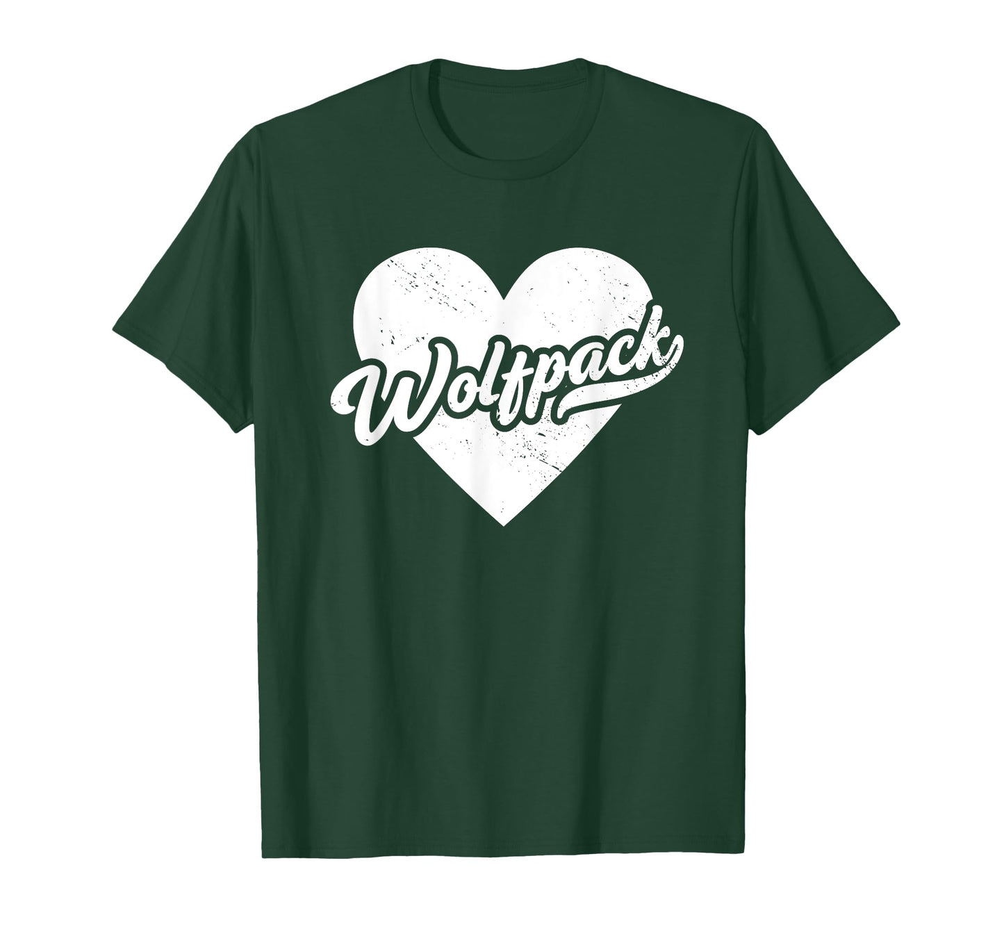 Vintage Wolfpack High School Spirit Go Pack Love T-Shirt