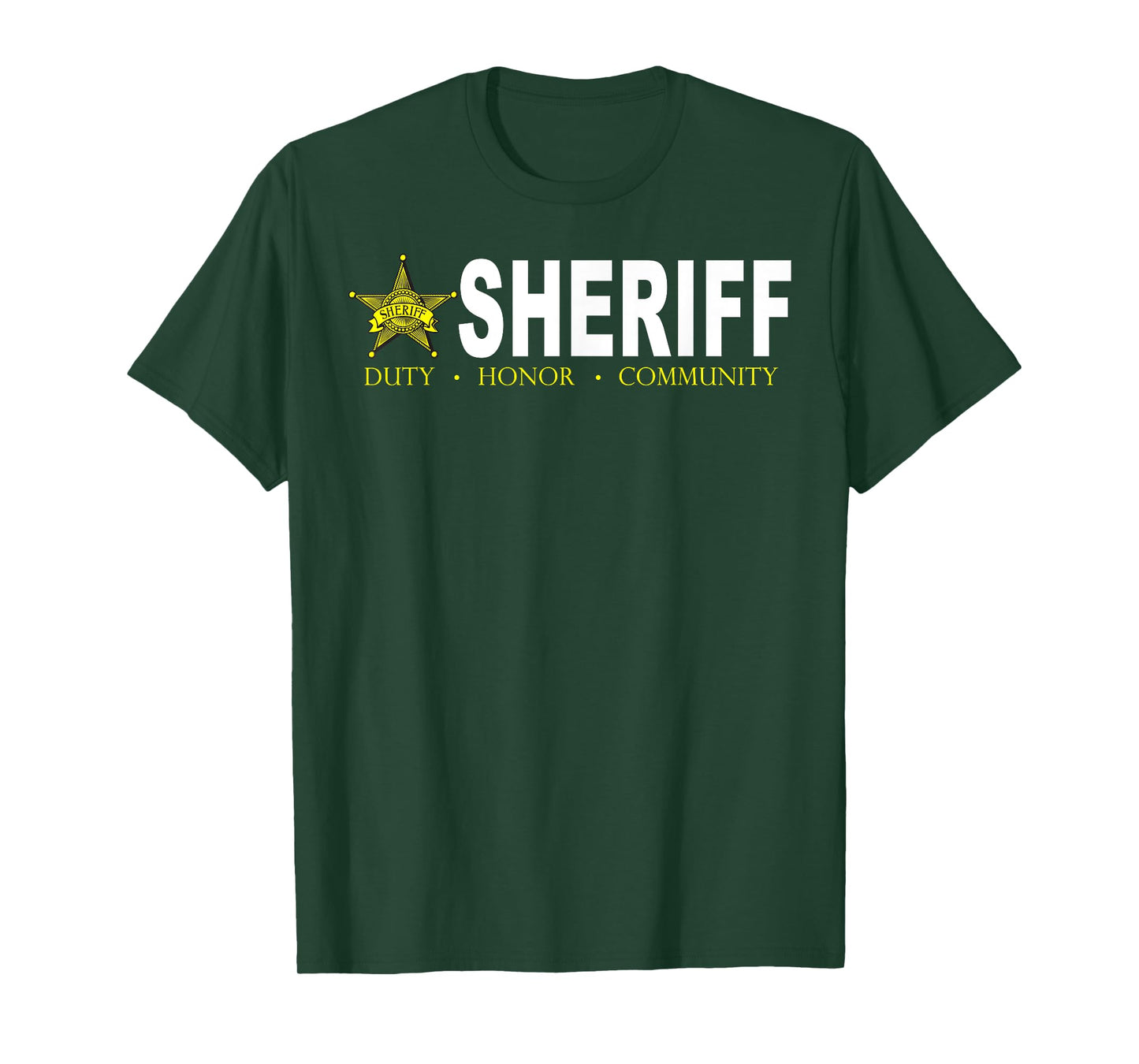 Sheriff "Duty, Honor, Community" T-Shirt